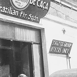 Pisa - O Ten. Cel. Nero Moura visto na porta do Clube dos Oficiais.
Foto: via Renato Figueiredo.